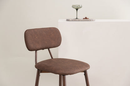 Skaftö Barstol 2-pak Brun