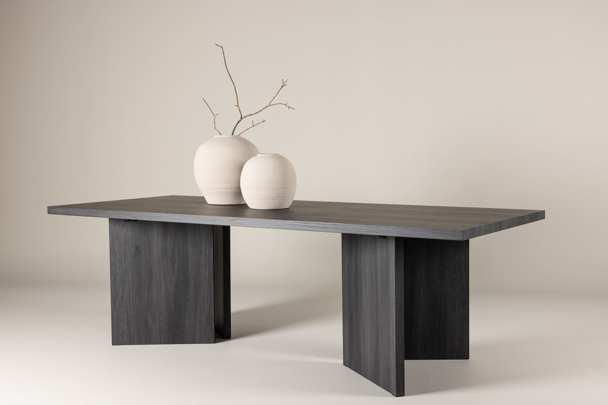 Bassholmen Rektangulært Spisebord 240 x 100 Sort