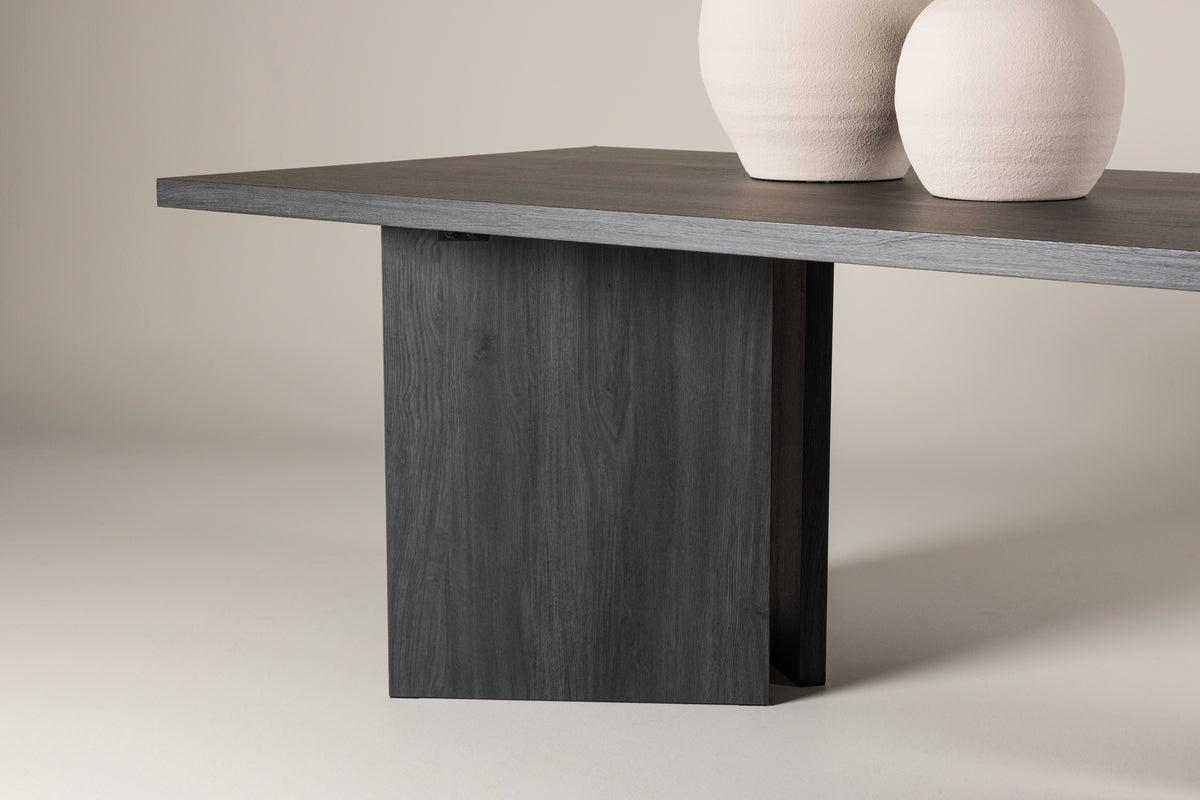 Bassholmen Rektangulært Spisebord 240 x 100 Sort