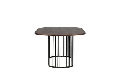 Hamneskär Oval Spisebord 220 x 110 Valnød