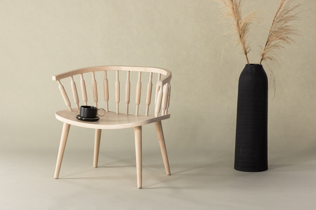 Tjärnö Lænestole Hvidpudset