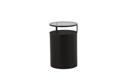 Bovall Sidebord ⌀37 Sort