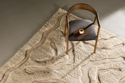 Trondheim x Josefin Lustig Rektangulært Tæppe 400 x 400 Beige