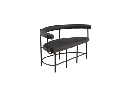 Bænk Sofa 51 x 75 x 165 Sort