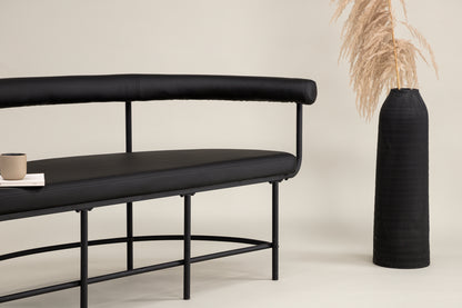 Bænk Sofa 51 x 75 x 165 Sort