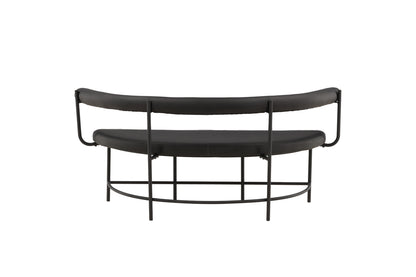 Bænk Sofa 51 x 75 x 165 Sort