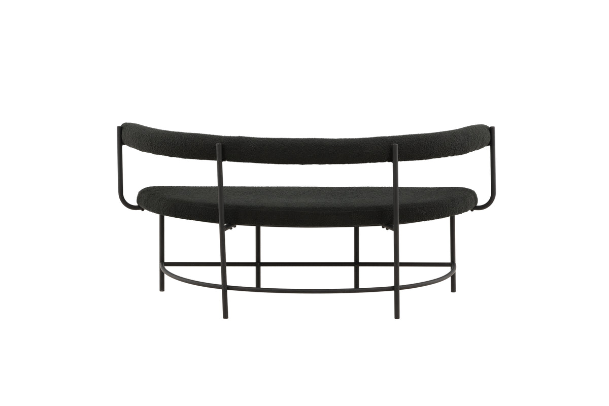Bænk Sofa 51 x 75 x 165 Sort