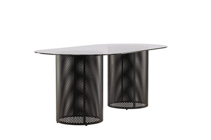 Glasgow x Josefin Lustig Oval Spisebord 200 x 100 Sort