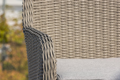 Spisebordsstol 2-pak Grå