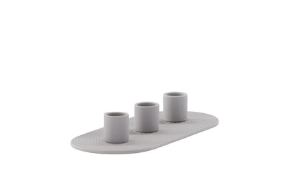 Dian Lysestage 4 x 24 x 10,5 Grå