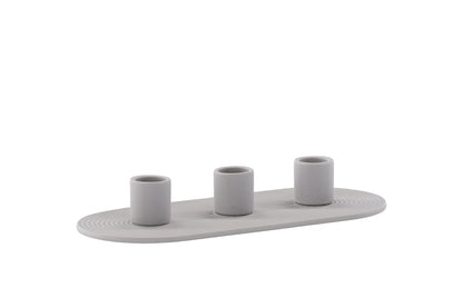 Dian Lysestage 4 x 24 x 10,5 Grå