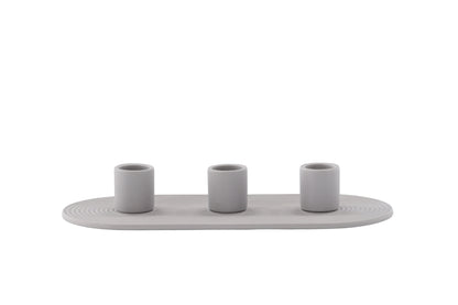 Dian Lysestage 4 x 24 x 10,5 Grå