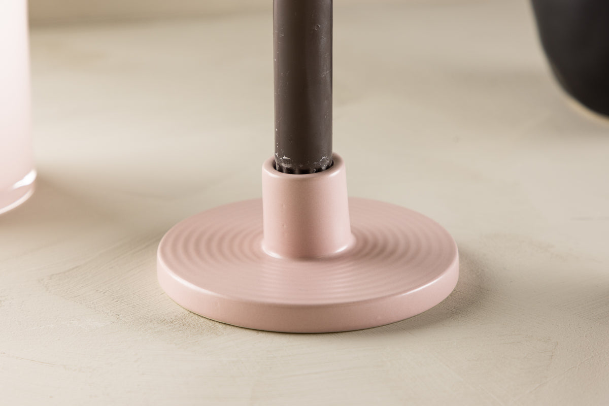 Bette Lysestage ø12 Lys Pink