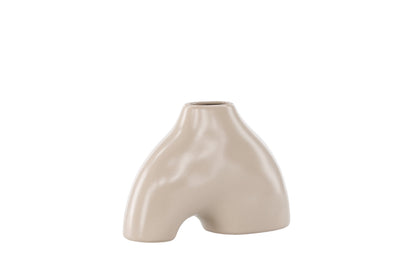 Kento Vase 15 x 21 x 8 Beige