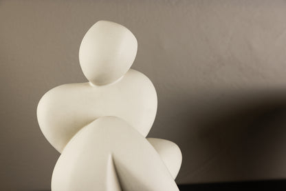 Floda Skulptur Lys Grå