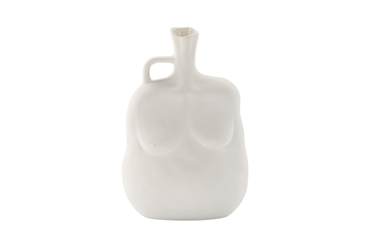 Conta Vase 25 x 17 x 10 Offwhite