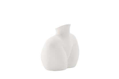 Harvey Vase ø5 Offwhite