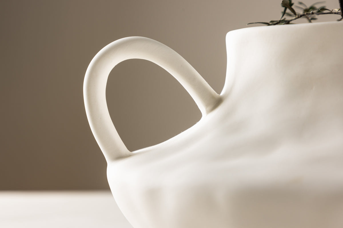 Holda Pot 15 x 31 x 29 Offwhite