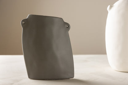 Hie Vase 21 x 14 x 5 Mørkegrå