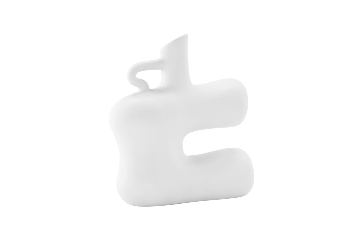 Dity Vase 19 x 18 x 7 Hvid