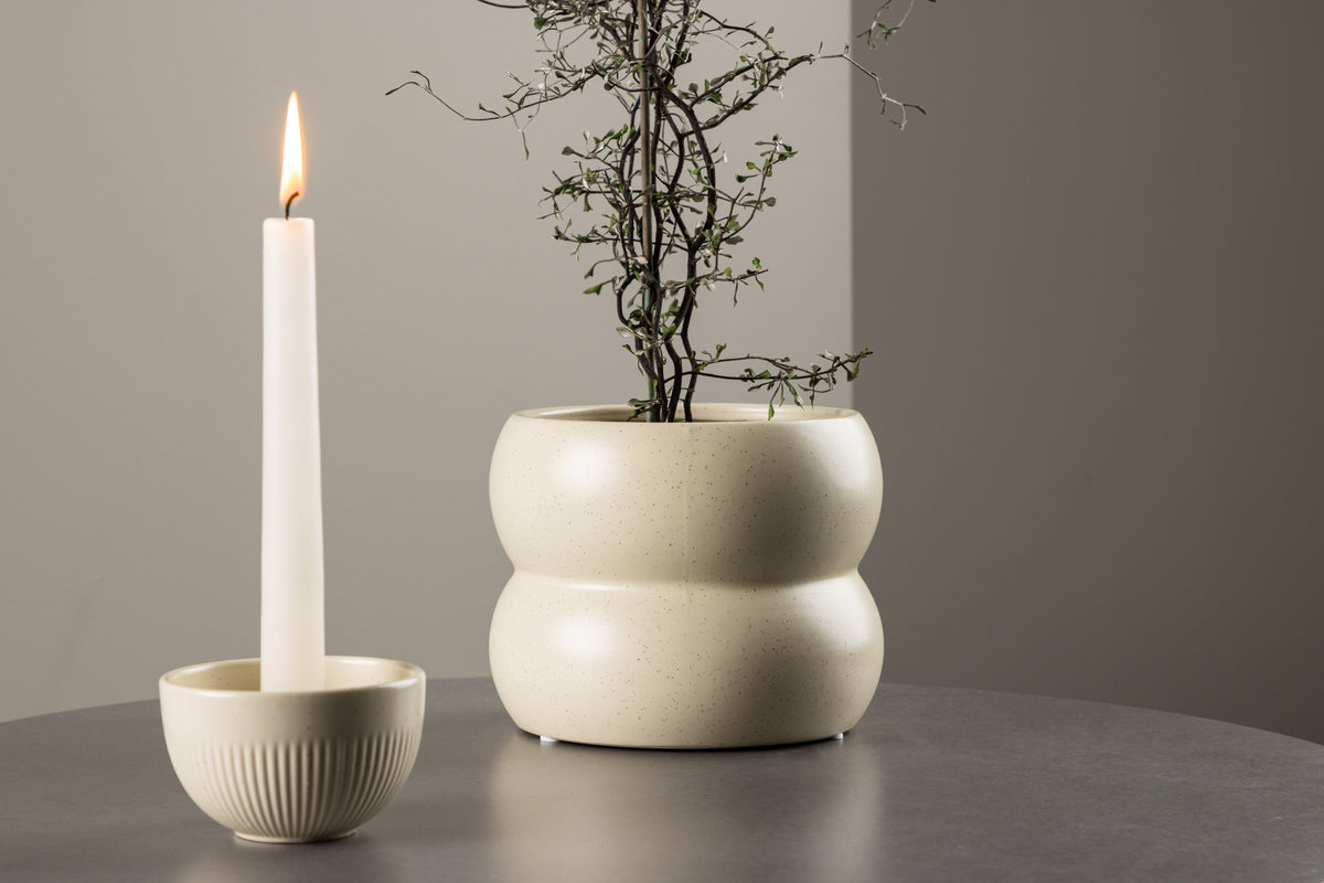 Dapne Pot ø16 Beige