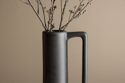Allis Vase ø18 Sort