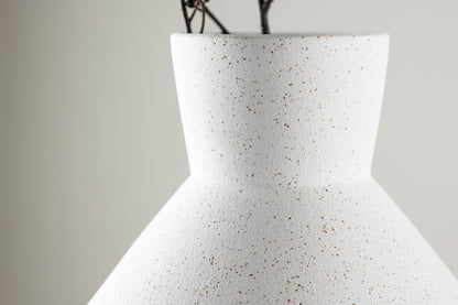 Rellis Vase ø22 Hvid