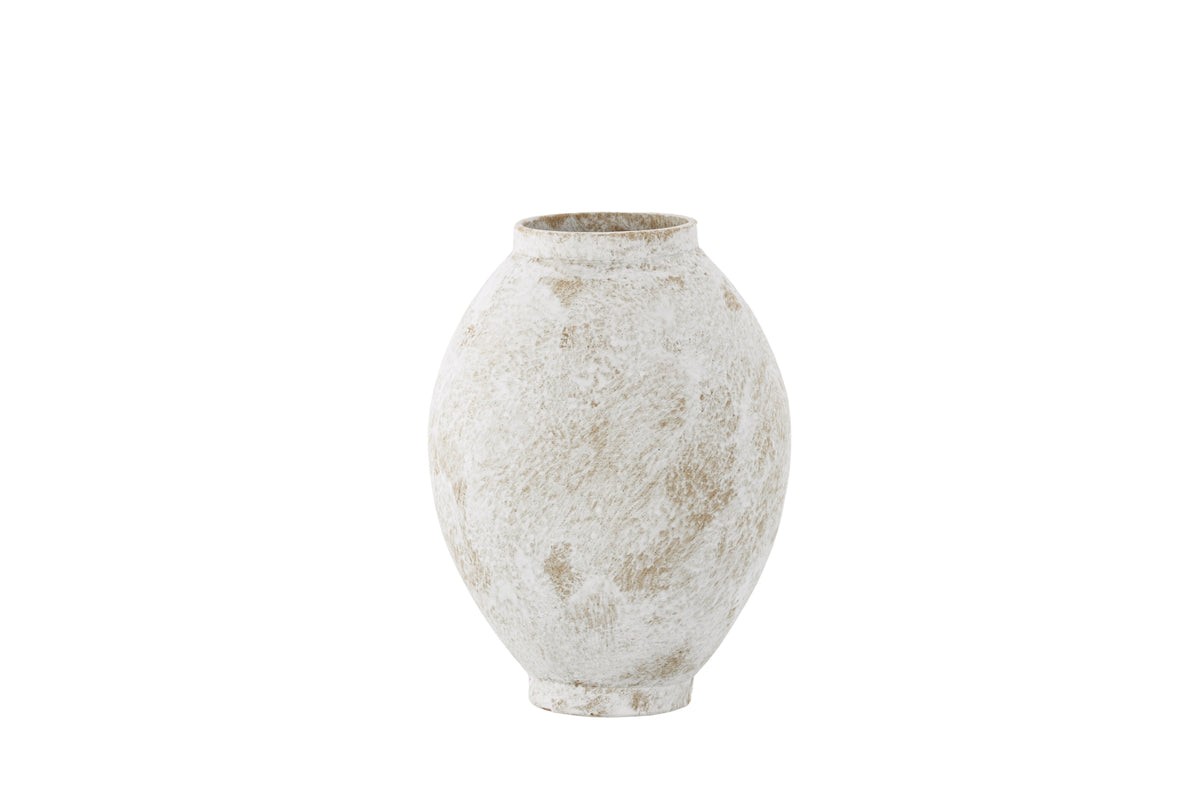 Vase 18 Beige