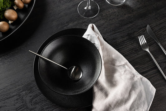 Wabi Sabi Skåle ⌀18 2-pak Sort