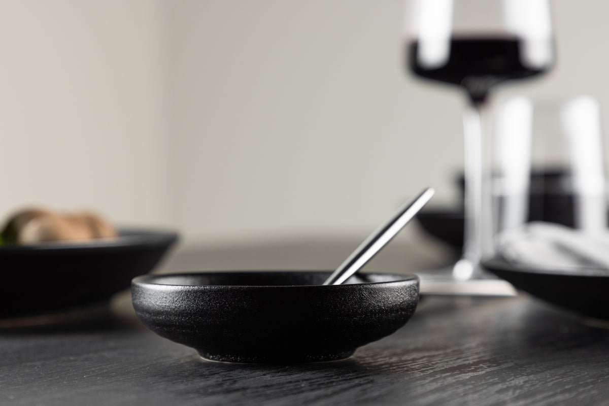 Wabi Sabi Sauce Skål ø10 2-pak Sort