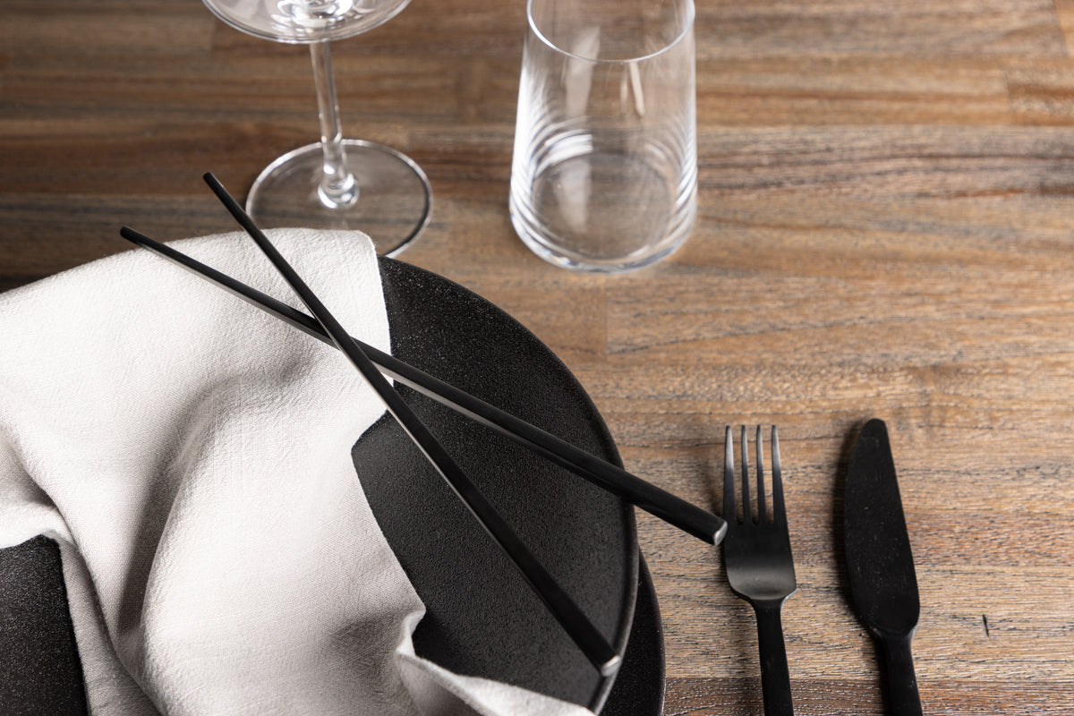 Wabi Sabi Spisepinde 6-pak Sort