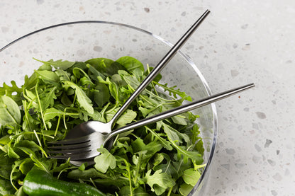 Active Salatbestik Rustfrit Stål