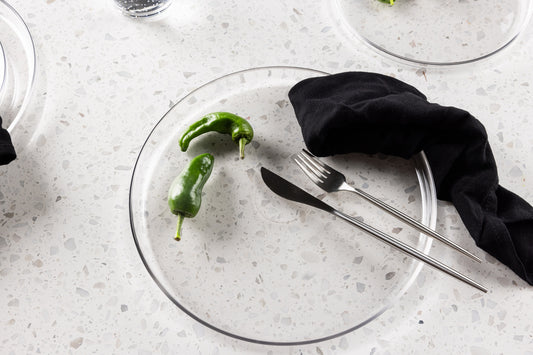 Shine Tallerkener ⌀26 2-pak Klar