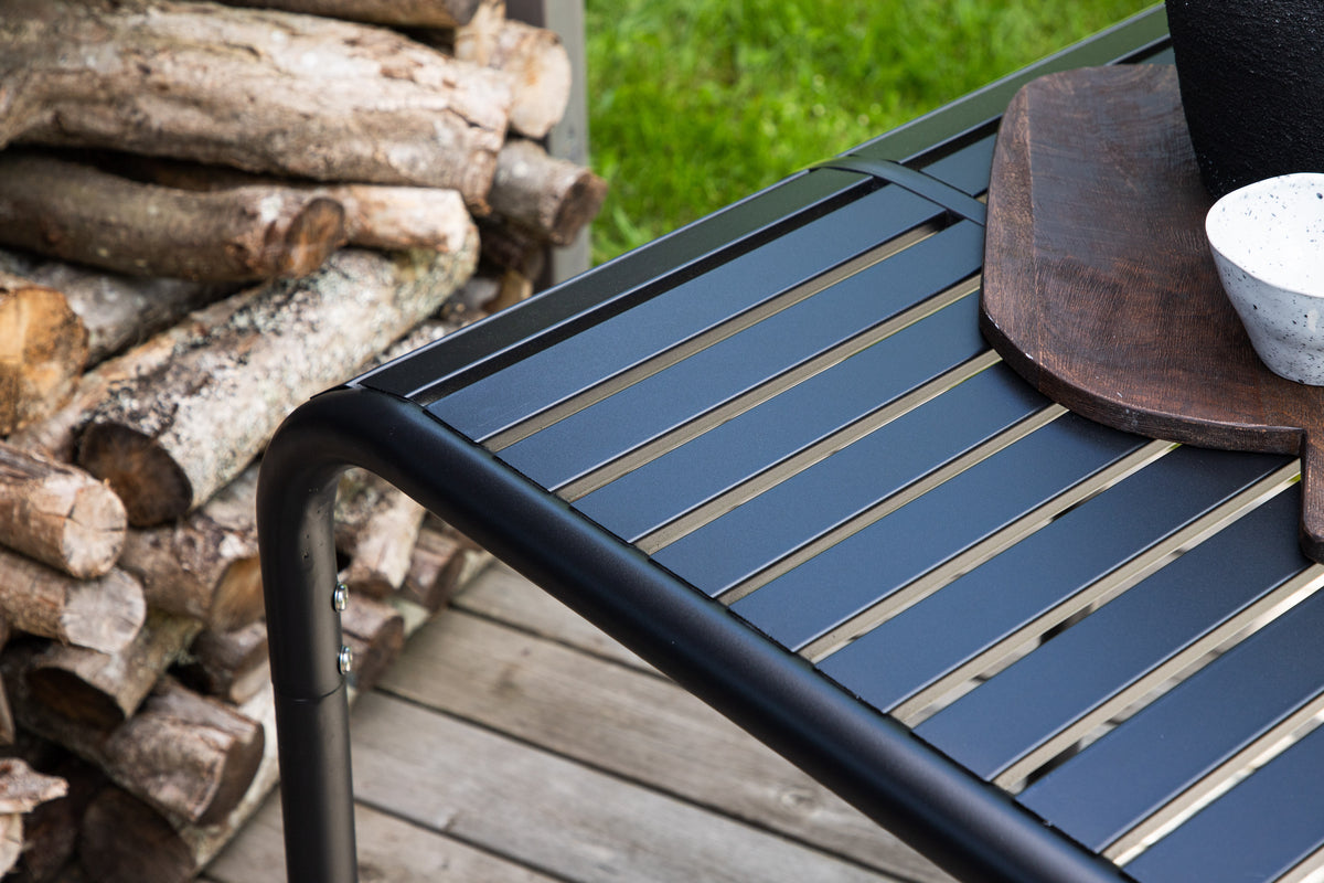 Borneo Cafebord 70 x 70 Sort