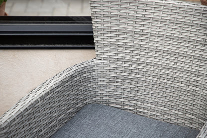 Spisebordsstol 2-pak Grå