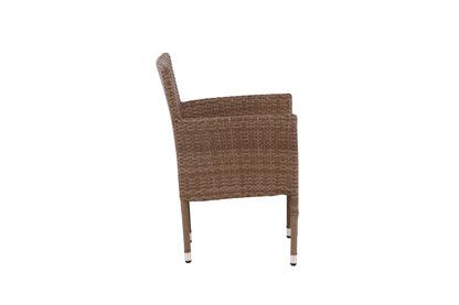 Spisebordsstol 2-pak Natur