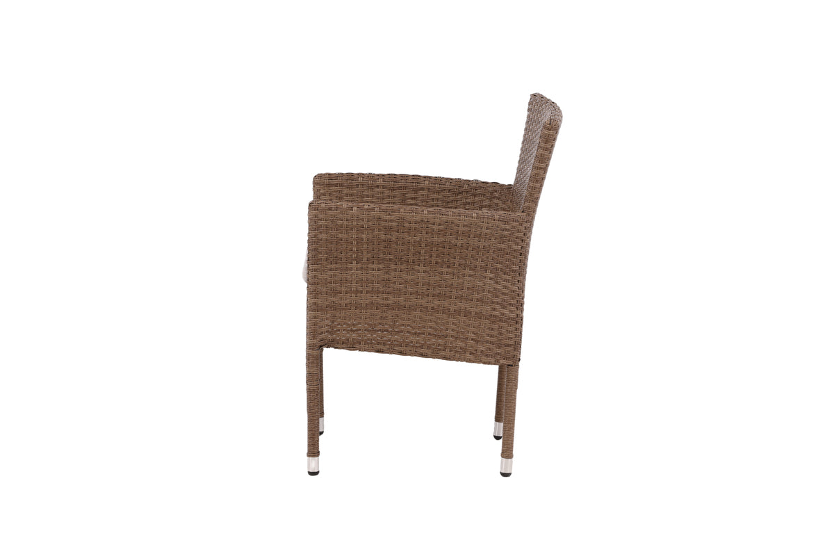 Spisebordsstol 2-pak Natur