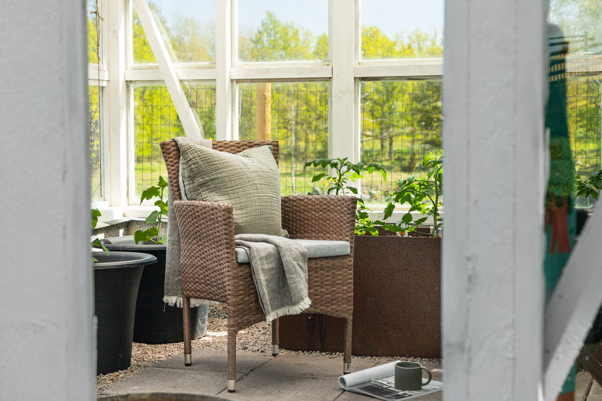 Spisebordsstol 2-pak Natur