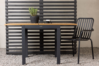 Diego Cafébord 70 x 70 Sort