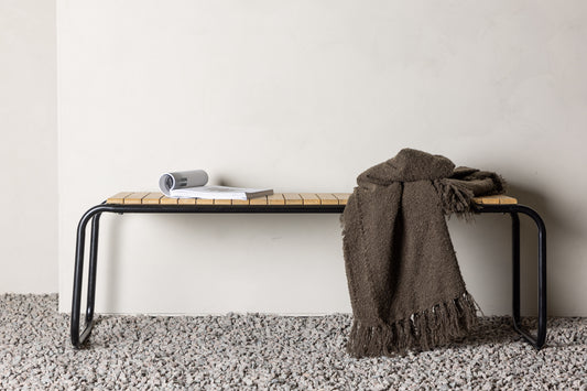 Bænk 40 x 46 x 136 Natur