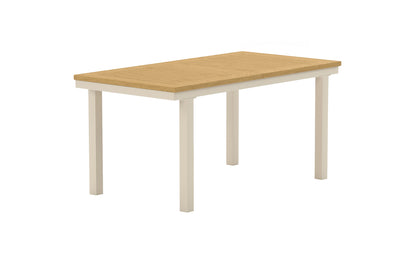 Rektangulært spisebord 160 x 90 Natur