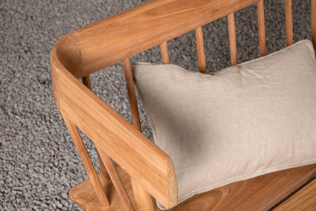 Bænk Sofa 58 x 85 x 132 Natur