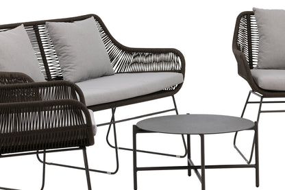 Sofagruppe Mørkegrå Brun