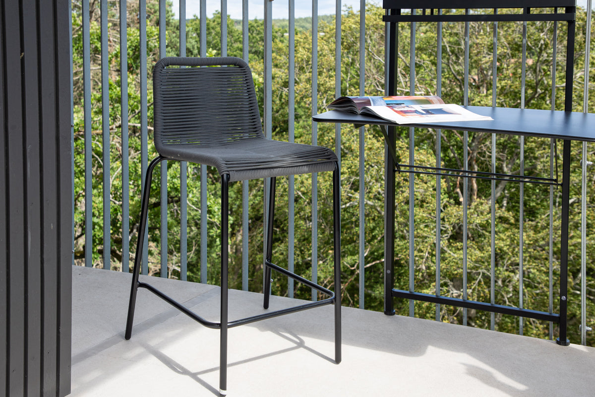 Barstole 2-pak Mørkegrå