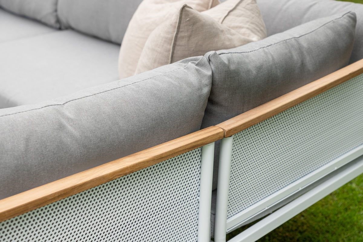 Hjørnesofa sæt Natur Grå