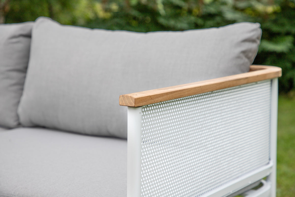 Hjørnesofa sæt Natur Grå