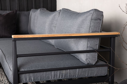 Hjørnesofa sæt Nature Sort