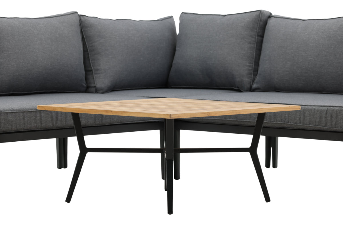 Hjørnesofa sæt Nature Sort