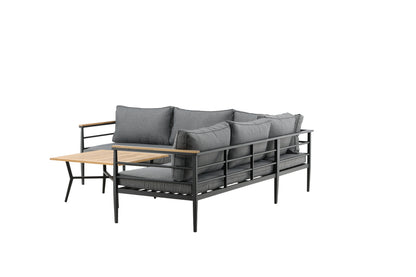 Hjørnesofa sæt Nature Sort