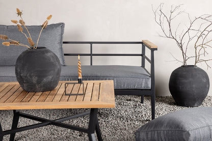 Hjørnesofa sæt Nature Sort